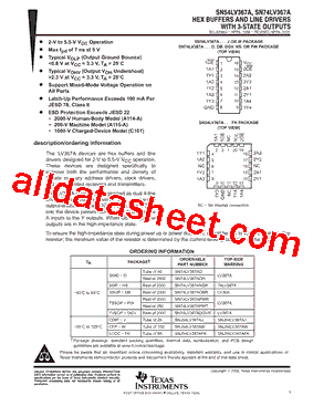 SN74LV367ADGVRE4型号图片