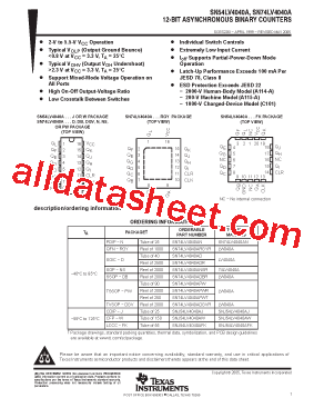 SN74LV4040ADGVRE4型号图片