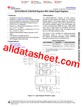 SN74LV595AIPWRG4Q1型号图片