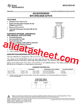SN74LVC07AIPWREP型号图片