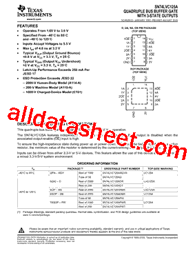 SN74LVC125ADBLE型号图片