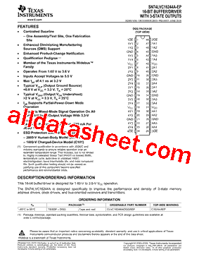 SN74LVC16244A-EP型号图片