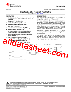 SN74LVC1G79YZPR型号图片