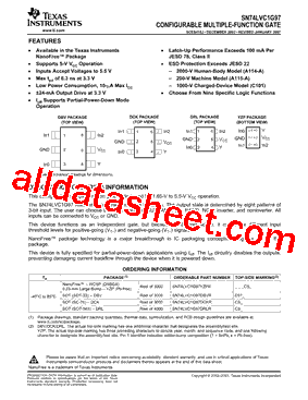 SN74LVC1G97DRLR型号图片