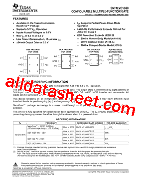 SN74LVC1G98DCKRE4型号图片