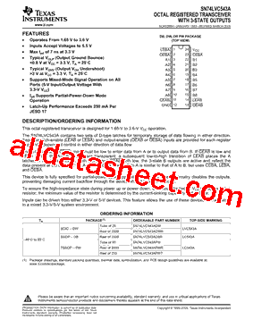 SN74LVC543ADBR型号图片