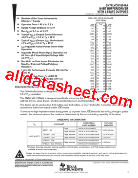 SN74LVCH16244ADGGR型号图片