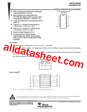 SN74LVCU04ADGVRE4型号图片