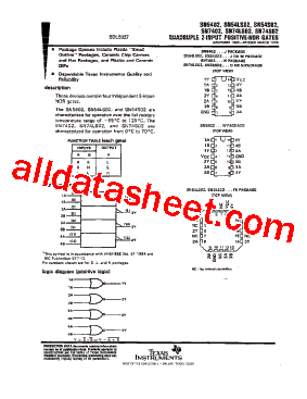 SN74S02NE4型号图片