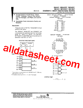 SN74S37NE4型号图片