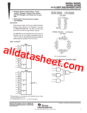 SN74S65DR型号图片