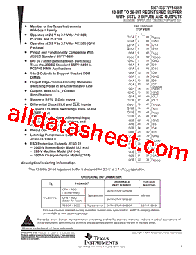 SN74SSTVF16859_16型号图片