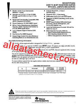 SN74SSTVF32852KR型号图片