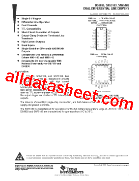 SN75183D型号图片