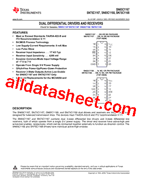 SN75C1168PWR型号图片