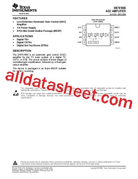 SN761666DGKR型号图片