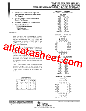 SNJ54LS377J型号图片