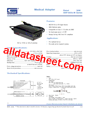 SNP-A039-M3型号图片