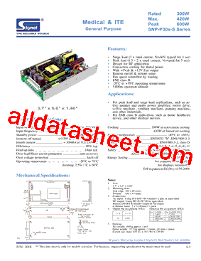 SNP-P309-S型号图片