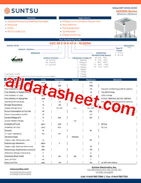 SOC50S05F2A型号图片