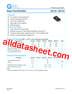 SOF1E4型号图片