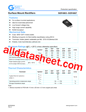 SOF4004型号图片