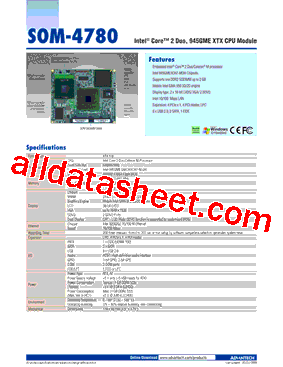 SOM-4780FL-S0A2E型号图片