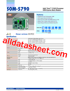 SOM-5790FG-S5A1E型号图片