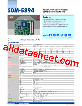 SOM-5894C3-U5B1E型号图片