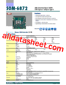SOM-6872VC-H0A1型号图片