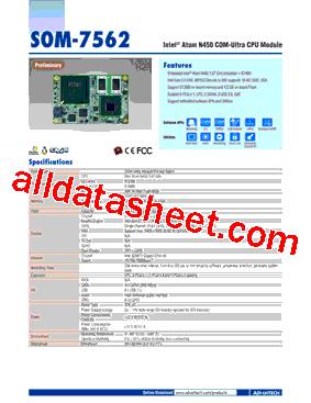 SOM-7562F1-S6A1E型号图片