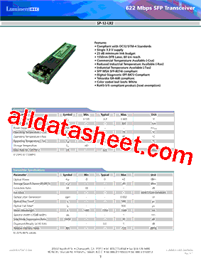 SP-12-LR2-RDA型号图片