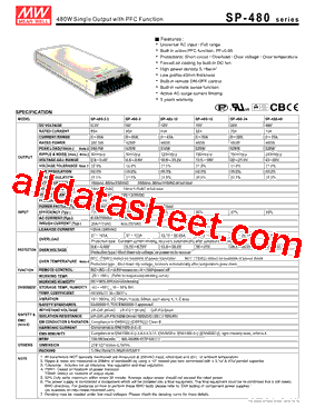 SP-480-12型号图片