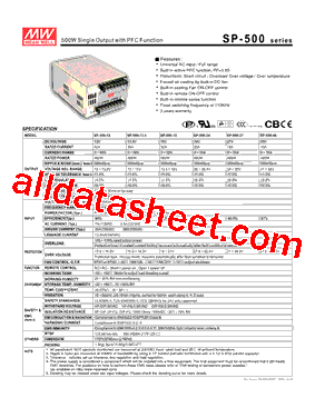 SP-500-27型号图片