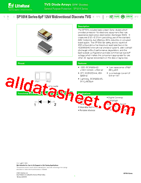 SP1014-01WTG型号图片