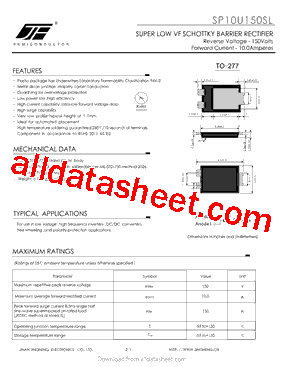 SP10U150SL型号图片