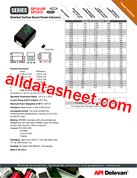 SP1812-183K型号图片