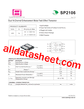 SP2106型号图片