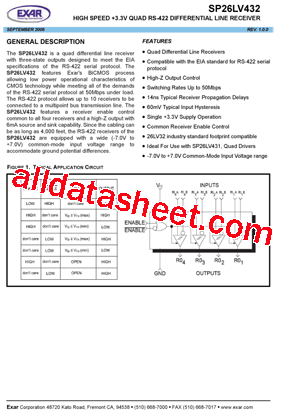 SP26LV432CP-L型号图片