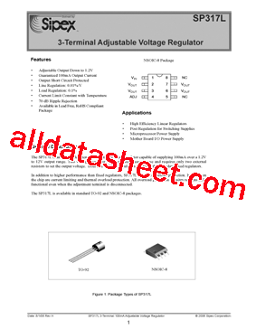 SP317L型号图片