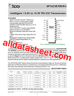 SP3223EUCA-L型号图片