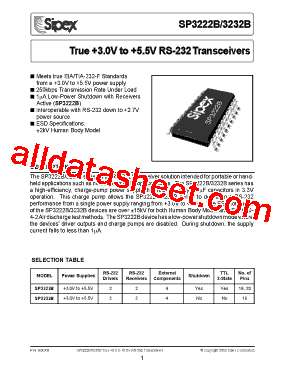 SP3232BET型号图片