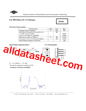 SP446型号图片