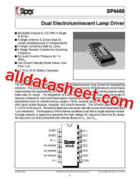 SP4480EN型号图片