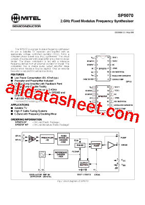 SP5070FMP型号图片