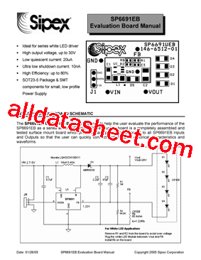 SP6691EB型号图片