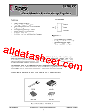 SP78LXX型号图片