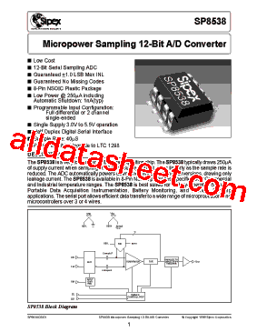 SP8538AN型号图片