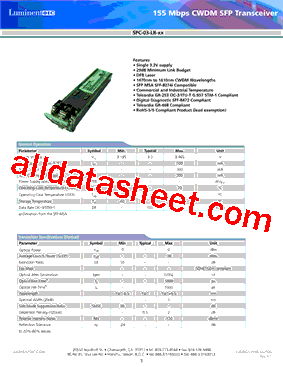 SPC-03-LR-61CDA型号图片