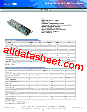 SPC-GB-YX-61CDA型号图片